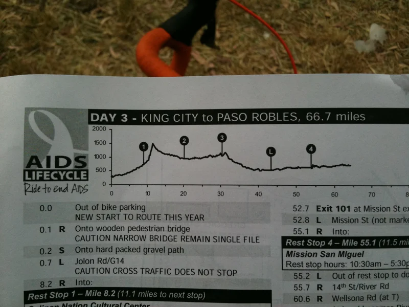 Short day, 1700 ft climb ahead. - gallery image 1