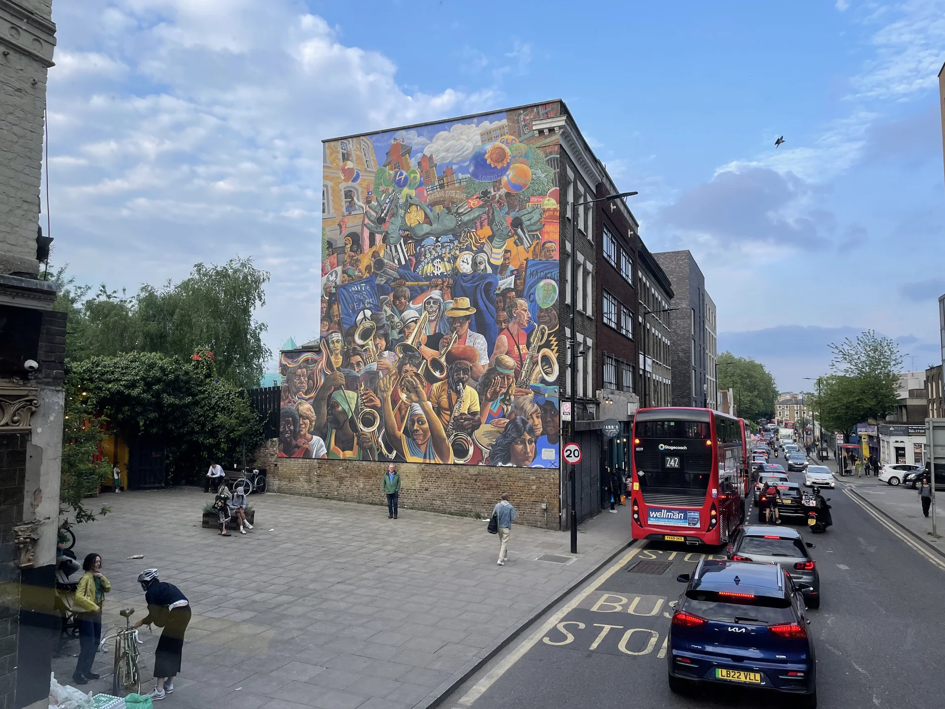 Dalston Peace Mural - feature image